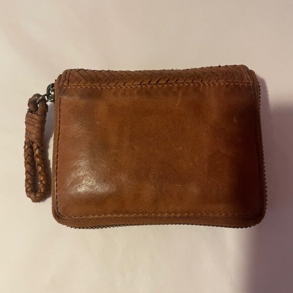 New latico leathers skye wallet in cognac leather - Picture 4 of 5